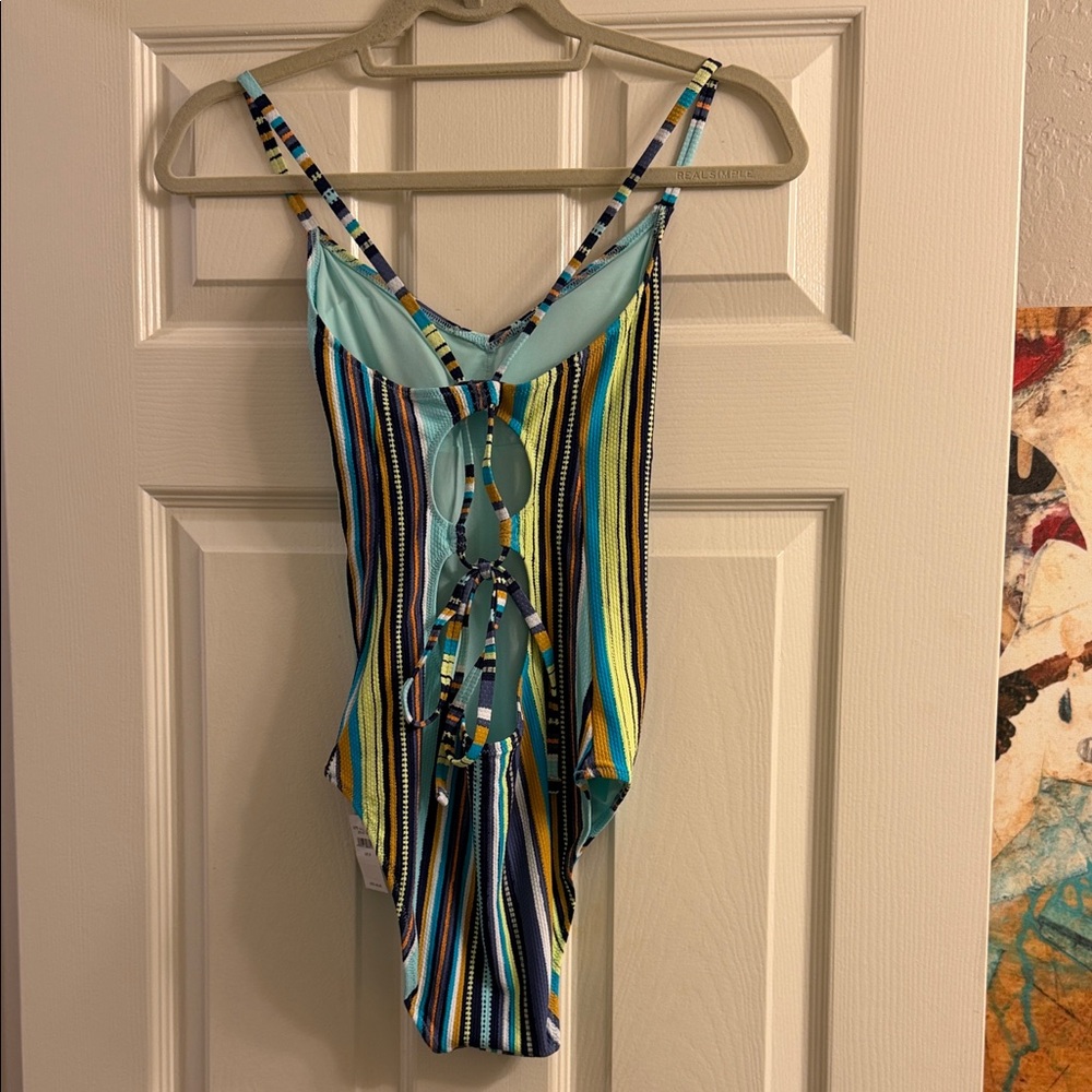 Aerie Multicolor Striped Swimsuit - Picture 4 of 7
